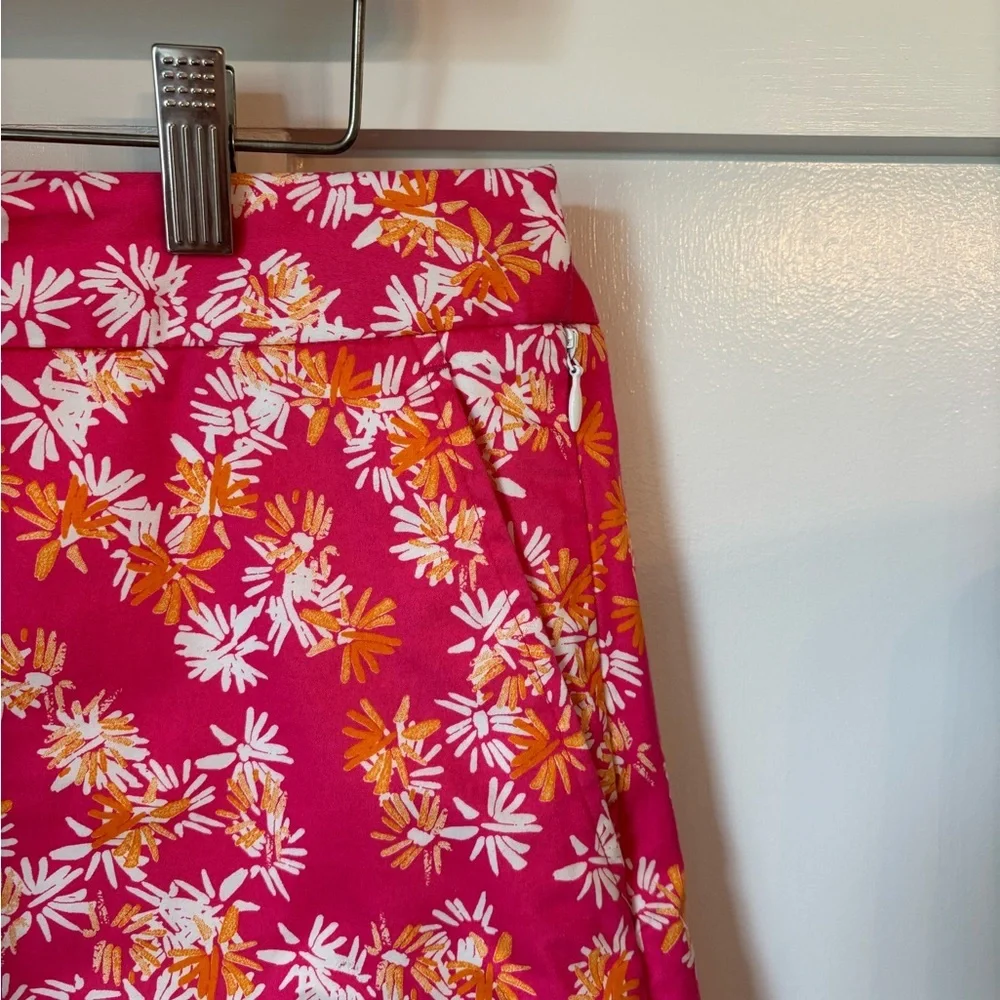 Clover by Bobby Jones Golf Skirt Island Pink 10 Athletic Sport Tennis Golf Prep - Picture 10 of 10